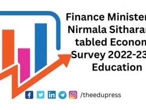 Economic Survey 2022-23 on School and Higher Education; read more at theedupress.com