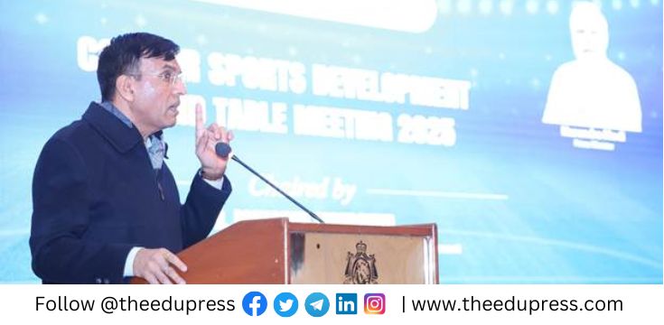 Minister Asks Corporates To Upgrade Sports Facilities at District Level Schools; read more at theedupress.com